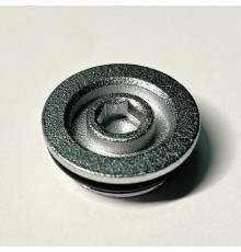 Заглушка резьбовая наружная Uni-Fitt 3/4 с прокладкой O-ring хромированная 609C3001