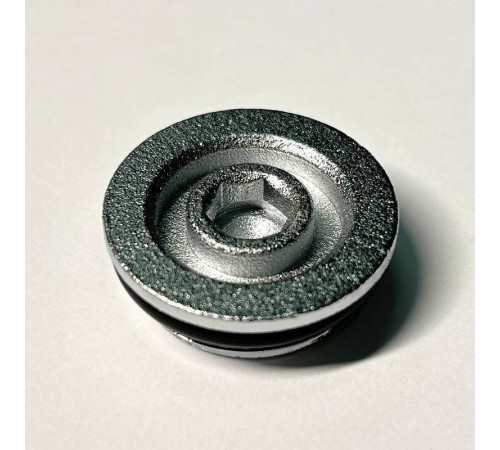 Заглушка резьбовая наружная Uni-Fitt 3/4 с прокладкой O-ring хромированная 609C3001