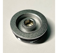 Заглушка General Fittings 1 НР с прокладкой O-Ring хромированная 609C4001