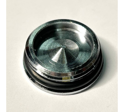 Заглушка General Fittings 1 НР с прокладкой O-Ring хромированная 609C4001