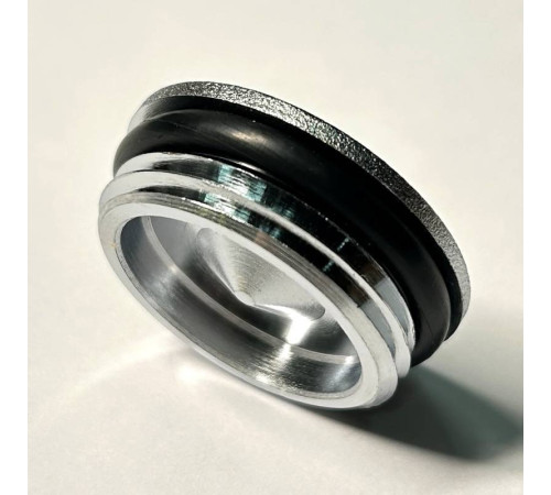 Заглушка General Fittings 1 НР с прокладкой O-Ring хромированная 609C4001