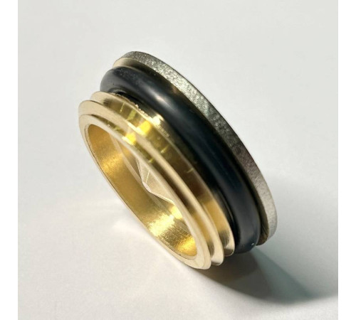 Заглушка General Fittings 1 НР с прокладкой O-Ring никелированная 609N4001