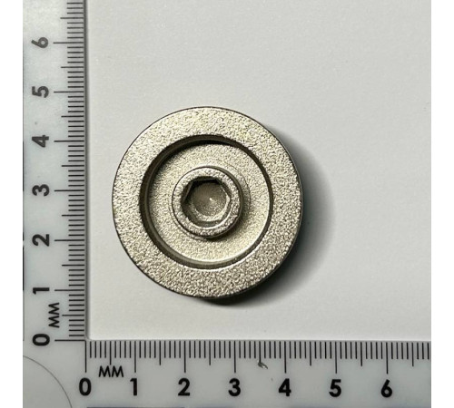 Заглушка General Fittings 1 НР с прокладкой O-Ring никелированная 609N4001