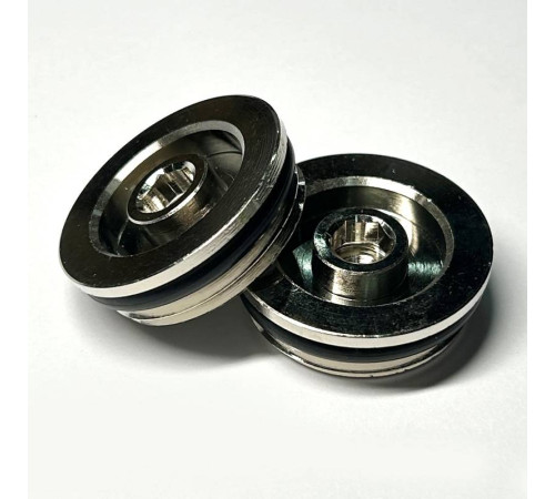 Заглушка General Fittings 1 НР с прокладкой O-Ring никелированная (комплект 2 шт) 609N4021