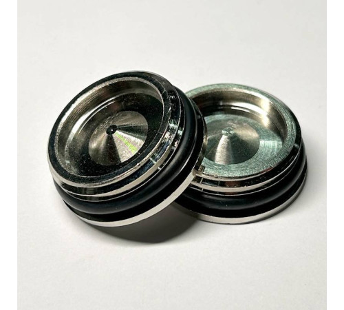 Заглушка General Fittings 1 НР с прокладкой O-Ring никелированная (комплект 2 шт) 609N4021