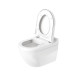 Унитаз подвесной безободковый Duravit Starck 3 540x360 мм с сиденьем микролифт белый 45270900A1