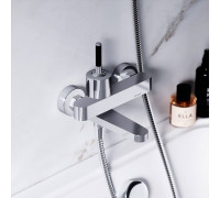 Смеситель для ванны и душа Damixa Arc с поворотным изливом 291000000