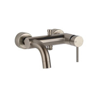 Смеситель для ванны Gessi Emporio Via Tortona подвесной с переключателем ванна-душ Finox Brushed Nickel 18613#149