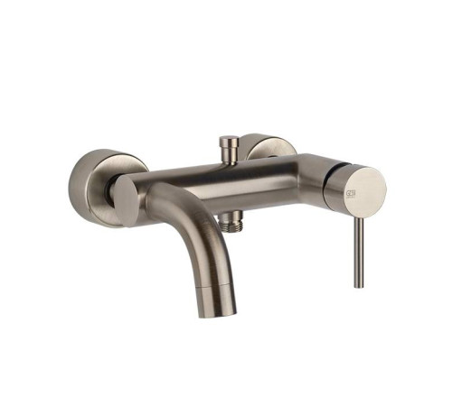 Смеситель для ванны Gessi Emporio Via Tortona подвесной с переключателем ванна-душ Finox Brushed Nickel 18613#149