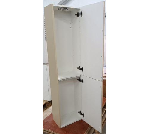 Пенал подвесной Aquanet Pure 350х1430х255 мм 2 двери капучино светлый PUR0535KS