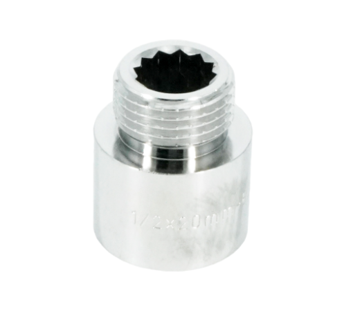 Удлинитель латунный луженый ELSEN НВ 1/2 20 мм EBF.13.12-20T