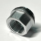 Переходник резьбовой General Fittings 3/4 x 1/2 НВ хромированный с O-Ring 634C3201