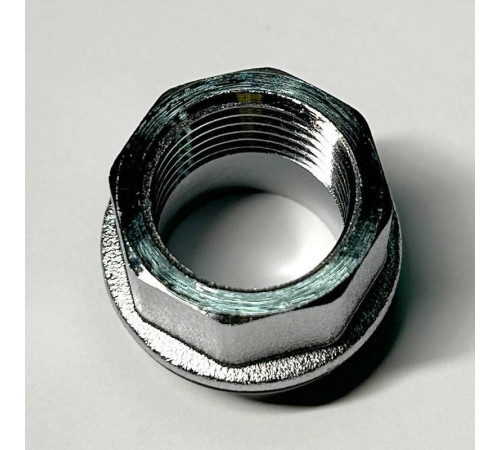 Переходник резьбовой General Fittings 3/4 x 1/2 НВ хромированный с O-Ring 634C3201