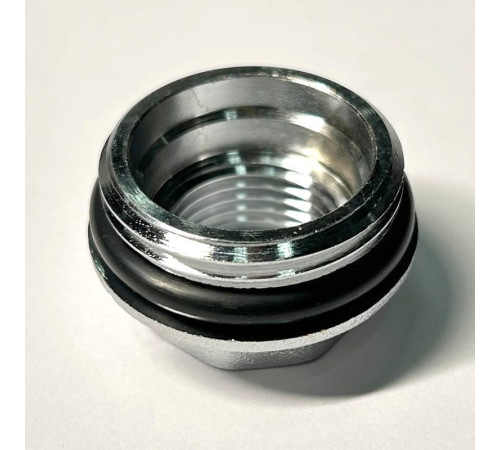 Переходник резьбовой General Fittings 1 x 1/2 НВ хромированный с O-Ring 634C4201
