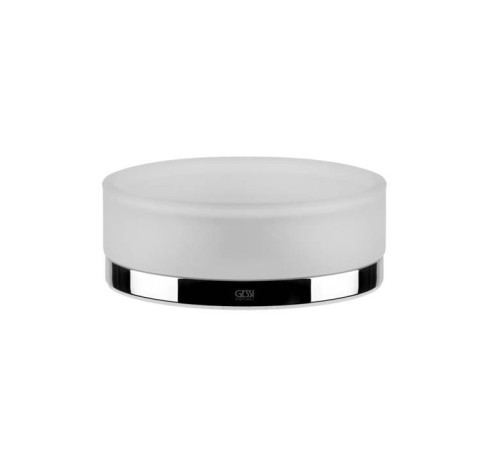 Мыльница настольная Gessi Emporio сатинированное стекло хром 38827#031