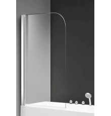 Шторка на ванну Aquame AQM2851-9 стекло 6 мм хром 900х1400 мм AQM2851-9