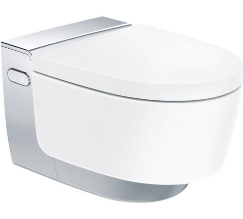 Унитаз-биде подвесной Geberit AquaClean Mera Comfort белый хром 146.214.21.1
