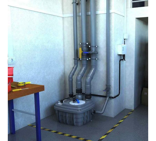 Канализационная насосная станция SFA Sanicubic 1 VX 2000 Вт 220 В CUBIC1XLVX