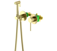 Комплект гигиенического душа с защитой от ожогов Timo Saona золото матовое 2339/17SM