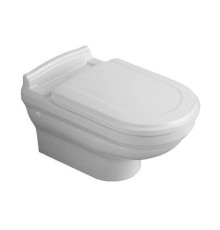 Унитаз подвесной Villeroy & Boch Hommage 370x600 мм CeramicPlus альпийский белый 6661B0R1