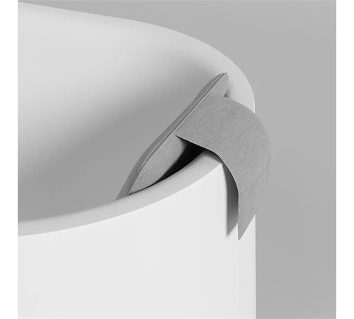 Подушка для ванны Salini 49.5x35.5x7 см Grey 1904201G