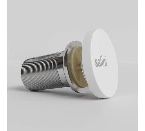 Донный клапан для раковины Salini D502 UpDown S-Stone белый матовый 16231WM