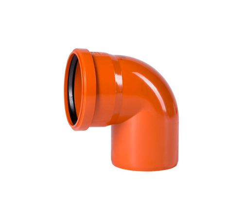 Отвод для наружной канализации Ostendorf KGB DN 160 87° 222249