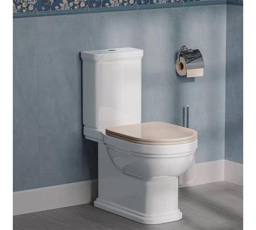 Сиденье для унитаза Kerama Marazzi Pompei камео бежевый глянцевый PO.seat.01\CAM