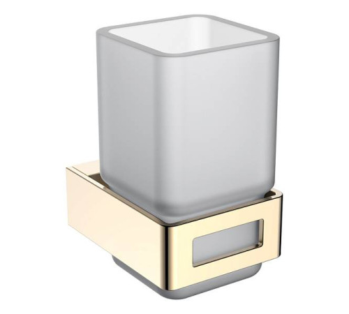 Стакан для зубных щеток подвесной Boheme Q золото 10944-G