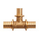 Тройник аксиальный латунный Smart Install 32x4.4-16x2.2-32x4.4 мм 52191S