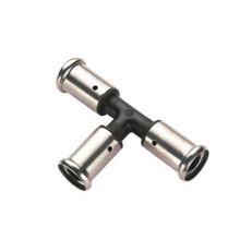 Тройник равнопроходный пресс HENCO PVDF 26x26x26 мм 9PK-262626