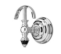 Крючок для полотенец Devon&Devon Black Diamond подвесной хром BLKD522CR