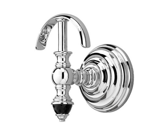 Крючок для полотенец Devon&Devon Black Diamond подвесной хром BLKD522CR