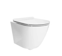 Унитаз подвесной Kerama Marazzi Sfera безободковый белый глянцевый SF.wc.02