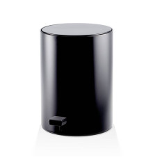 Ведро для мусора Decor Walther TE 50 напольное с педалью черный матовый 0613660