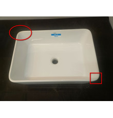 Раковина накладная Roca Mila 500x350x190 мм без отверстия под смеситель 32700B000