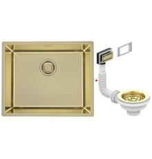 Мойка кухонная Alveus Kombino 50 Monarch Gold 542х442х195 мм с выпуском 1120902