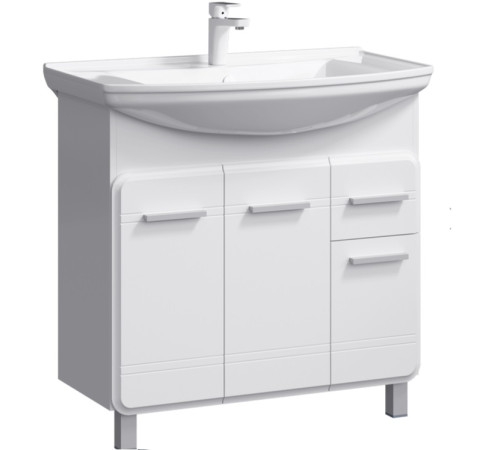 Тумба под умывальник напольная Aqwella Корсика 880х850х510 мм KOR0108