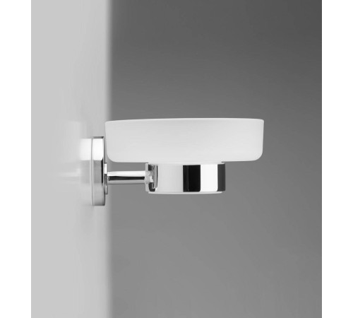 Мыльница AM.PM Bliss L стеклянная с настенным держателем A5534264