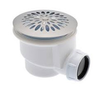 Сифон для душевого поддона Texa универсальный D90 крышка нержавеющая сталь слив D40 0205075