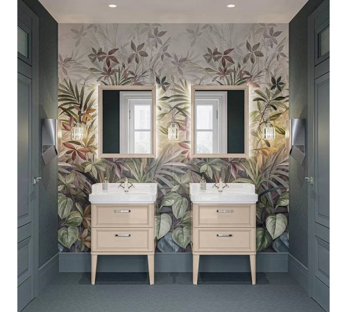 Зеркало подвесное Kerama Marazzi Pompei 60 см камео бежевый глянцевый PO.mi.60\CAM