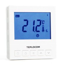 Термостат встраиваемый программируемый комнатный Бастион TEPLOCOM TS-Prog-220/3A 913