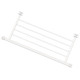 Полка для полотенцесушителя Сунержа прямая 4 перекладины 538x240 мм матовый белый 30-2012-4470