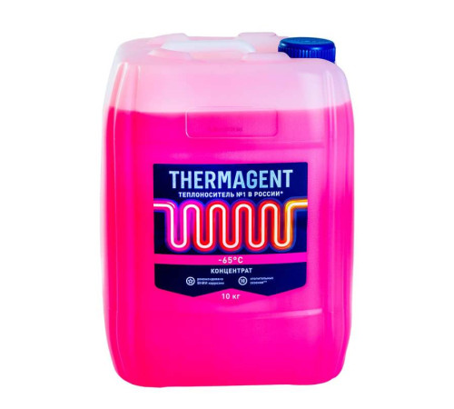 Теплоноситель THERMAGENT -65 на основе этиленгликоля 10 кг 910231