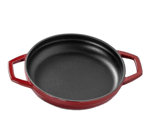 Сковорода с двумя ручками Hascevher KTV 22 см Red A625522