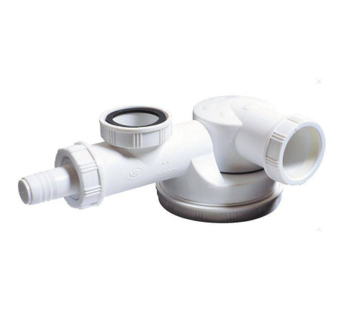 Сифон для мойки Wirquin Эспас 1 1/2х40 мм суперплоский без выпуска 30717975