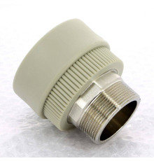 Муфта полипропиленовая FV-Plast с наружной резьбой 63x2 215063