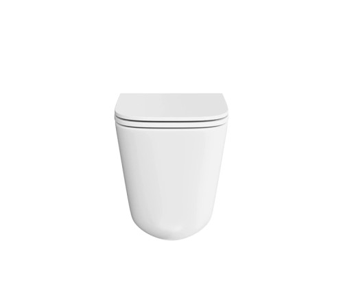 Унитаз подвесной Kerama Marazzi Cubo 34х48 см смыв торнадо с сиденьем CU.T.wc.02