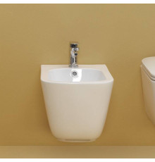 Биде подвесное Kerasan Tribeca 54х35 см с креплением WB9N белый 512501