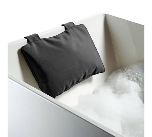 Подушка для ванной Decor Walther Loft NK 32x21 см нейлон черная 0952060